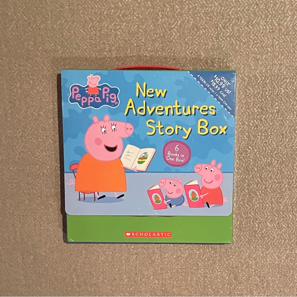 SCHOLASTIC - PEPPA PIG NEW ADVENTURES STORY BOX SET